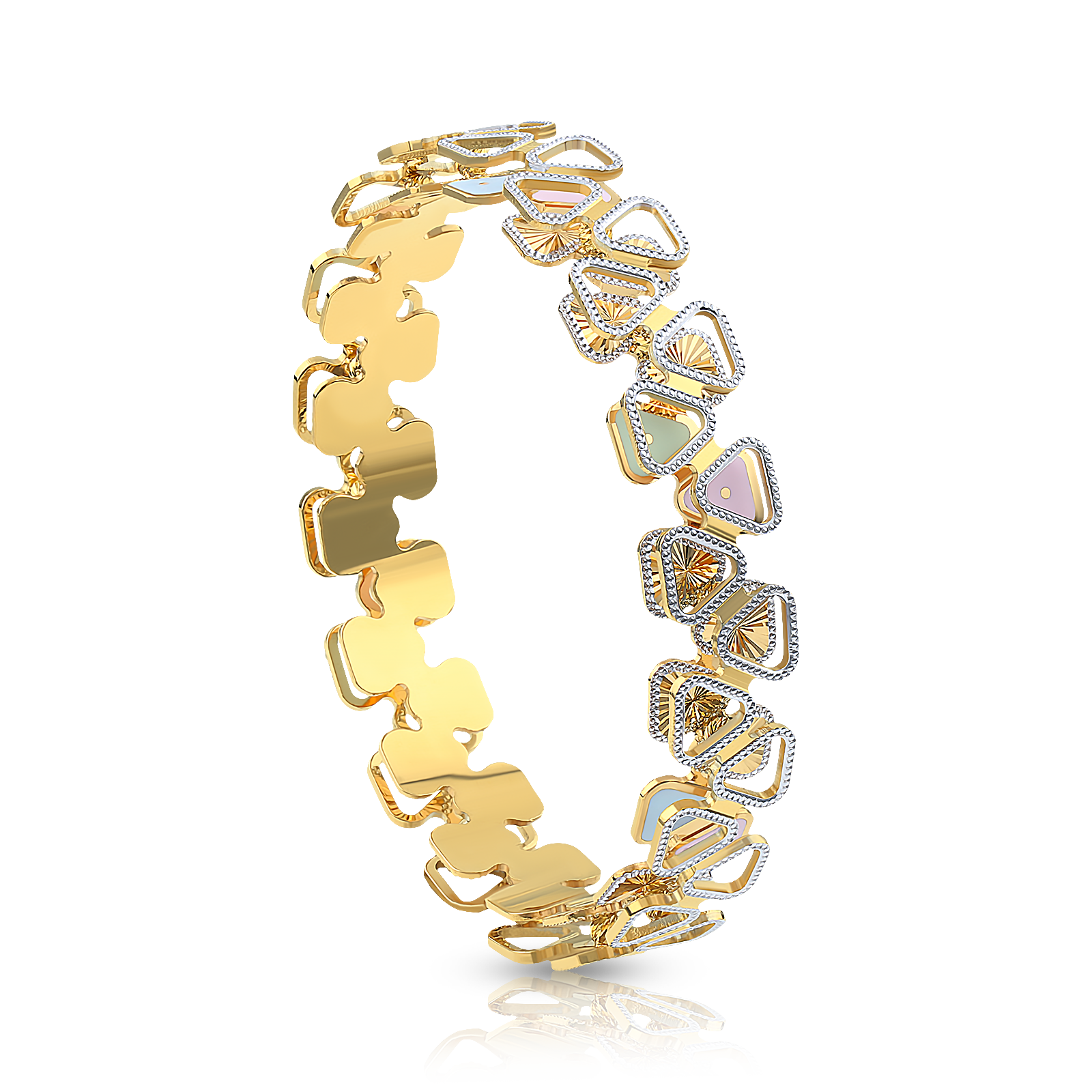 22K GOLD BANGLE