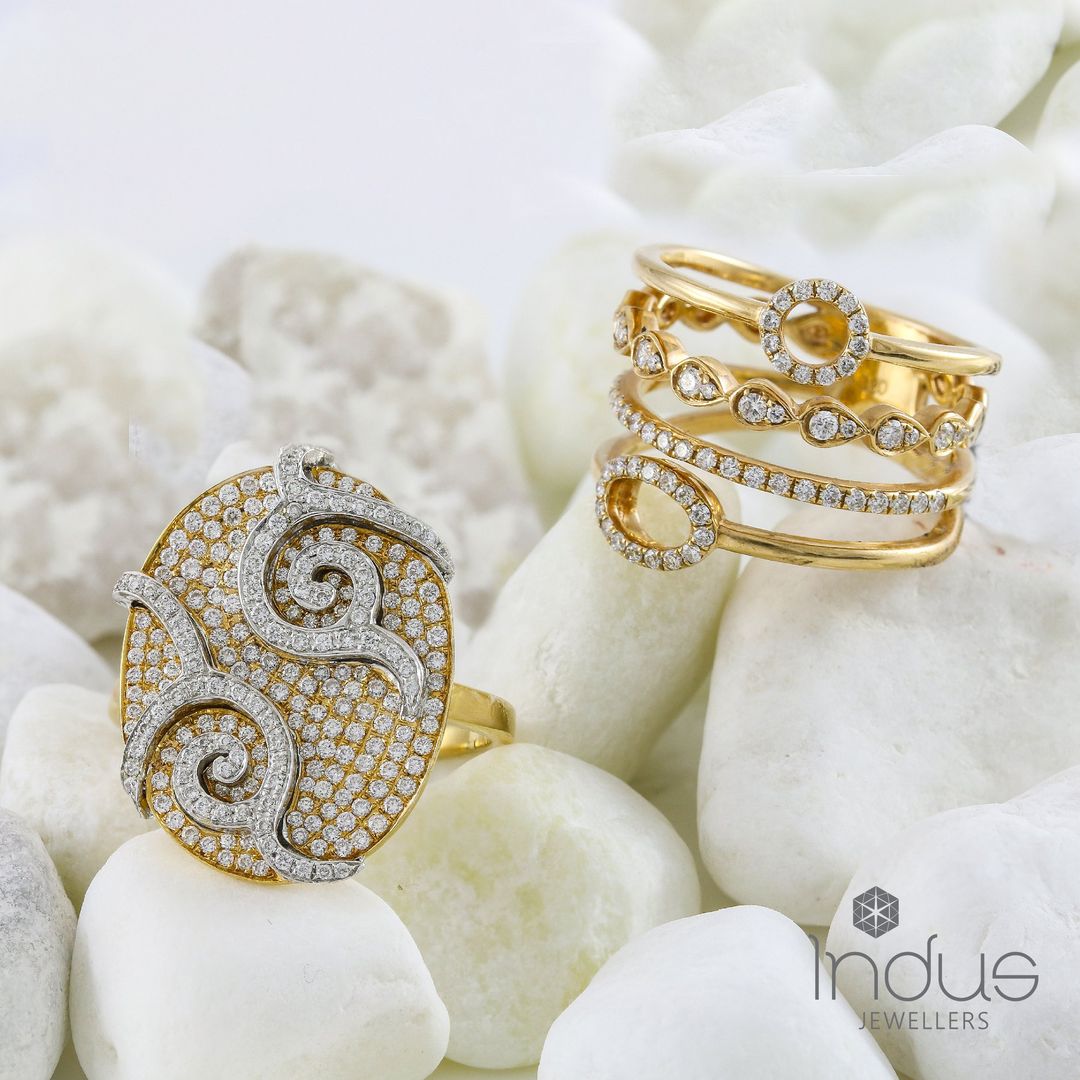 indus jewellery gold ring collection