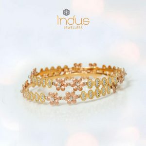 indus jewellers gold bangle collection